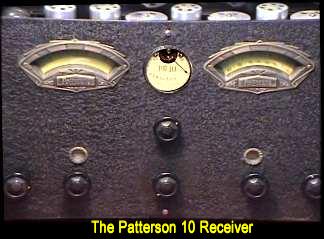 Patterson 10 
Receiver